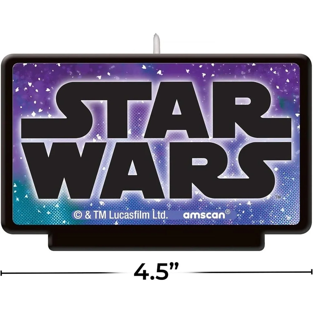Star Wars Galaxy of Adventure- Disney Kids Birthday Party Decoration Cake Candle